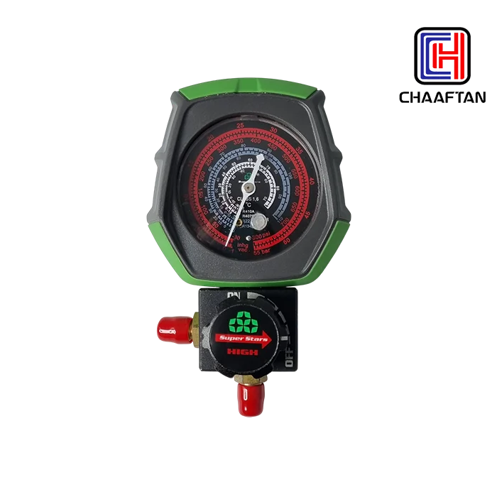 گیج تک فشار گاز مدل ST-B168H برند سوپراستار