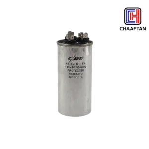 خازن 5+40 میکروفاراد 3 پایه انرژی (Energy)